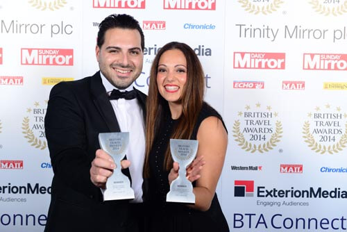 British Travel Awards Winners 2014