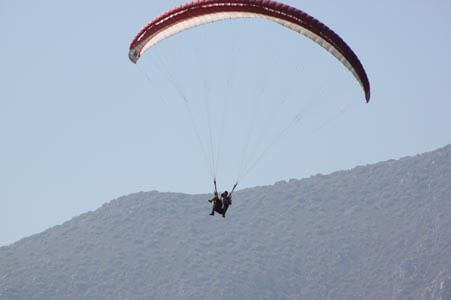 Activity holidays - paragliding