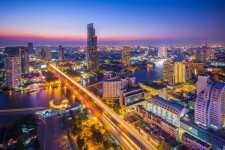 Bangkok Skyline at night